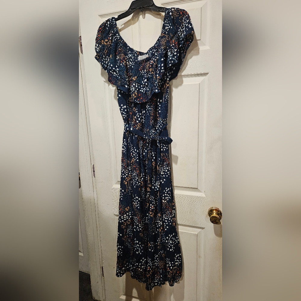 MARGAUX RIVIERA OFF THE SHOULDER DRESS